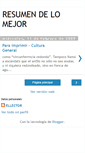 Mobile Screenshot of ellectordelomejor.blogspot.com