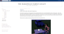 Desktop Screenshot of maranellofamilylegacy.blogspot.com