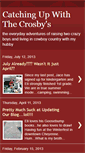 Mobile Screenshot of catchingupwithcrosbys.blogspot.com