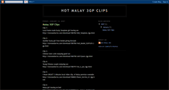 Desktop Screenshot of hotmalay3gp.blogspot.com