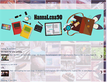 Tablet Screenshot of hannalena90.blogspot.com