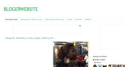 Desktop Screenshot of blogerwebsite.blogspot.com