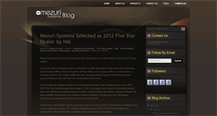 Desktop Screenshot of mezurisystems.blogspot.com