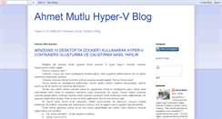 Desktop Screenshot of ahmetmutlu.blogspot.com