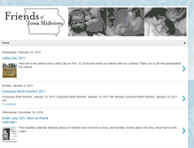 Tablet Screenshot of friendsofiowamidwives.blogspot.com