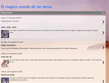 Tablet Screenshot of elmundomagicodelasnenas.blogspot.com