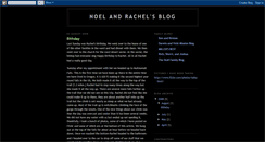 Desktop Screenshot of noelandrachel.blogspot.com