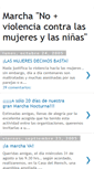 Mobile Screenshot of marchamujerescontralaviolencia.blogspot.com