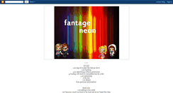 Desktop Screenshot of fantageneon.blogspot.com