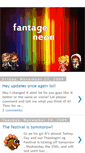 Mobile Screenshot of fantageneon.blogspot.com