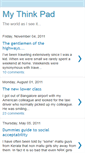 Mobile Screenshot of my-think-pad.blogspot.com