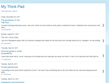Tablet Screenshot of my-think-pad.blogspot.com