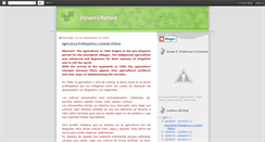 Desktop Screenshot of dynamicnature.blogspot.com
