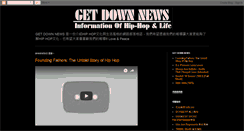 Desktop Screenshot of get-down-news.blogspot.com