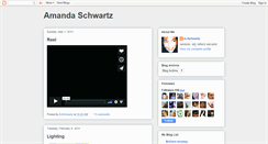 Desktop Screenshot of amanda-schwartz.blogspot.com