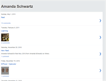 Tablet Screenshot of amanda-schwartz.blogspot.com
