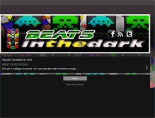 Tablet Screenshot of beatsinthedark.blogspot.com