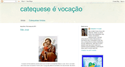 Desktop Screenshot of catequeseevocacao.blogspot.com