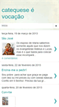 Mobile Screenshot of catequeseevocacao.blogspot.com