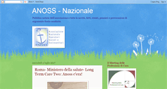 Desktop Screenshot of anoss-emiliaromagna.blogspot.com