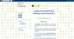 Desktop Screenshot of musiforocancioncambalache.blogspot.com