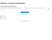 Tablet Screenshot of musiforocancioncambalache.blogspot.com
