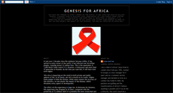 Desktop Screenshot of genesisforafrica.blogspot.com