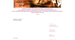 Desktop Screenshot of makkahlive.blogspot.com