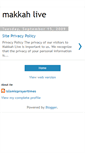 Mobile Screenshot of makkahlive.blogspot.com