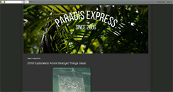 Desktop Screenshot of paradisexpress.blogspot.com