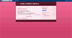 Desktop Screenshot of camilaarevalo060203.blogspot.com