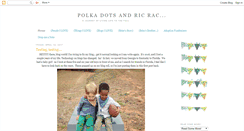 Desktop Screenshot of polkadotsandricrac.blogspot.com