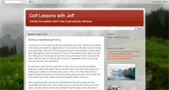 Desktop Screenshot of golflessonswithjeff.blogspot.com