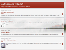 Tablet Screenshot of golflessonswithjeff.blogspot.com