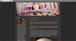 Desktop Screenshot of kitchenalchemy.blogspot.com