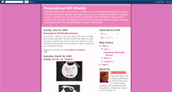Desktop Screenshot of personalizedgiftweekly.blogspot.com