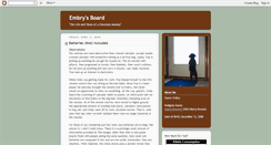 Desktop Screenshot of embrysboard.blogspot.com