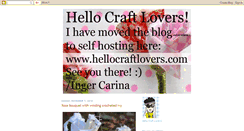 Desktop Screenshot of hellocraftlovers.blogspot.com