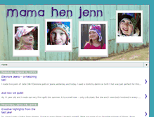 Tablet Screenshot of mama-hen-jenn.blogspot.com