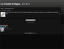 Tablet Screenshot of posesion-la-ciudad-antigua.blogspot.com