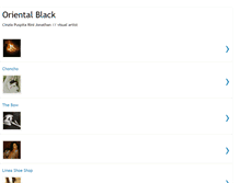 Tablet Screenshot of orientalblack.blogspot.com