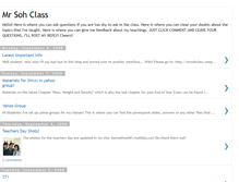 Tablet Screenshot of mrsohclass.blogspot.com