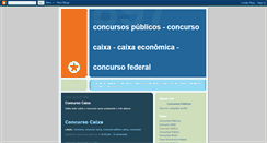 Desktop Screenshot of concursosbrz.blogspot.com