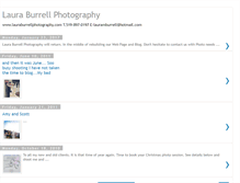 Tablet Screenshot of lauraburrellphotography.blogspot.com