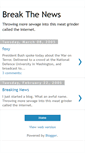 Mobile Screenshot of breakthenews.blogspot.com