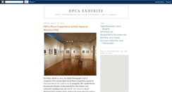 Desktop Screenshot of dpca-exhibits.blogspot.com