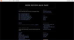 Desktop Screenshot of bookreveiwsfjh.blogspot.com