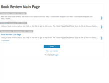 Tablet Screenshot of bookreveiwsfjh.blogspot.com