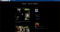 Desktop Screenshot of boxe-leoefrank.blogspot.com