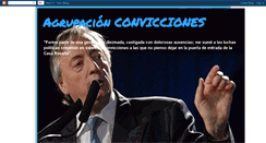 Desktop Screenshot of agrupacionconvicciones.blogspot.com